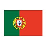 Taffstyle® Fanartikel Fussball Weltmeisterschaft WM & EM Europameisterschaft 2016 Länder Flagge Fahne 150cm x 90 cm mit Metallösen - Portugal
