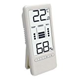 Temperaturstation WS 9119 mit Innentemperatur- und Innenluftfeuchteanzeige sowie Wohlfühlindikator