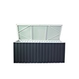 Tepro Aufbewahrungsbox aus Metall 770l Gartenbox Gerätebox Auflagenbox