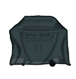 Tepro Universal Grillabdeckhaube für Gasgrill, groß, schwarz, 70 x 150 x 110 cm, 8105
