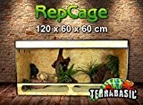 TerraBasic RepCage 120x60x60, Seitenbelüftung und Glassteg