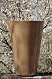 Terracotta Pflanzkübel Terracottatopf original Vases Mazagran GM - marron/maroni braun