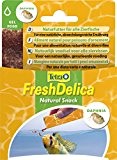 Tetra FreshDelica Daphnien Fischfutter (Naturfutter mit Wasserflöhen), 16 Einzelbeutel (48 g)