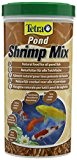 Tetra Pond Shrimp Mix Ergänzungsfutter (Leckerbissen für Teichfische aus natürlichen Shrimps und Gammarus, schwimmfähige Futtermischung), 1 Liter Dose