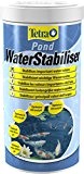 Tetra Pond WaterStabiliser (stabilisiert wichtige Wasserwerte, optimiert den KH- und pH-Wert im Gartenteich, beugt weichem Teichwasser vor), 1,2 kg Dose