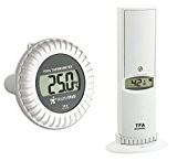 TFA Dostmann Thermo-Hygrometer, Sender mit Poolsender für Weatherhub Smarthome System Klima-und Heimüberwachung mit Smartphone, weiß, 110 x 115 x 135 ...
