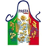 Themen/Motiv-Fun/Spaß-Grill/Kochschürze/ Thema Italien/Nudeln: Pasta-Tricolore - inkl. Spaß-Urkunde