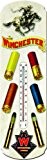 Thermometer aus Blech im Nostalgie Look mit Wetterfestem Motivdruck WINCHESTER Munition