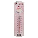Thermometer Metall 'Cherry Cupcake' im Romantik- Look