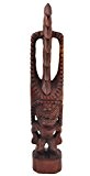 Tiki Figur 50cm aus Massivholz Tiki God Hawaii Skulptur Osterinsel