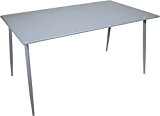 Tisch Da Vinci Metall 140x80x73cm blueberry grey