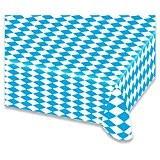 Tischdecke Bayern blau/weiß Raute Kunststofftischdecke abwischbar Biertisch 80 x 260 cm