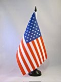 TISCHFLAGGE USA VEREINIGTE STAATEN 21x14cm - VEREINIGTEN STAATEN VON AMERIKA TISCHFAHNE 14 x 21 cm - flaggen AZ FLAG