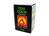 TOM Coco 1 kg - kleine Würfel Cococha Kohle