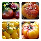 Tomaten Mix -4 Arten - je 20 Samen von "alten Sorten" - sortenrein verpackt - !!!