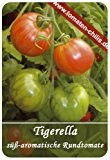 Tomaten Samen - 15 Stück - Tigerella - Rundtomate