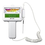 TOOGOO (R) Wasserqualitaet PH / CL2 Chlor Level Meter Tester fuer Pool Weiss Spa