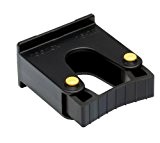 Toolflex Stielhalter und Werkzeughalter für Rohrdurchmesser D= 15-20mm Farbe schwarz