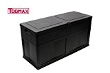 TOOMAX Auflagenbox grau 119 x 46 x 50 cm Gartenbox Kissenbox