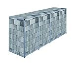 ToPaBox Mülltonnenbox, betonstein grau, 63 x 239 x 109 cm, 4251260905307