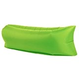 TOUCHFIVE Strand Sitzsack aufblasbar Sofa Luft Sitzsack Liege Luft Schlafsack Bett Outdoor (Grün)