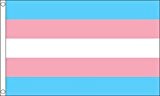Transgender LGBT groß Flagge - 3 ft x 2 ft