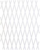 Triuso Wandspalier weiß- 60x180cm Kunststoff wetterfest spalier Rankhilfe Wandrankhilfe Rankhilfe Wand Kletterhilfe