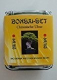 Tropica - Bonsai-Set - Chinesische Ulme mit Samen, Keramikschale, Broschüre und Gewächshaus