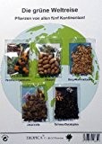 TROPICA - Samenset - Grüne Weltreise - Mit Samen von 5 Kontinenten