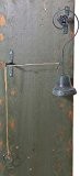 Türglocke Glocke Eingangsglocke Gusseisen antikgrün Höhe 29 cm