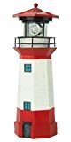 TV Unser Original solarzauber Leuchtturm "Strandlicht" mit LED-Leuchtfeuer 08617