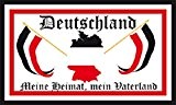 U24 Fahne Flagge Flagge Deutschland meine Heimat - Mein Vaterland 90 x 150 cm