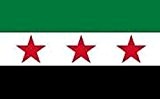 U24 Fahne Flagge Syrien Opposition 90 x 150 cm