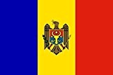 U24 Flagge Fahne Moldawien 90 x 150 cm