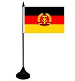 U24 Tischflagge DDR Fahne Flagge Tischfahne 10 x 15 cm