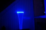 Ubbink® Wasserfall Set Niagara 60 LED (Farbwahl blau, weiß, warmweiß oder ohne LED) inkl. Pumpe und Wasserbecken Fallhöhe bis ca. ...