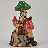 UK Mushroom Fairy Garden Baum Haus Garten Miniatur Home Decor - Elfe Fee Pixie Hobbit Zauberhafte Geschenkidee - Höhe: 15 cm