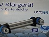 UVC Klärer , Wasserklärer, Lampe 55 W UVC