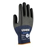 Uvex 60062 8 PHYNOMIC Pro Safety Handschuh, Größe: 8, blau, anthrazit