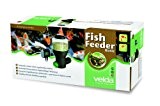 Velda 124818 Futterautomat für Teichfische, 2 Futterschnecken zur Fütterung von Flocken oder Granulaten, 2,5 Liter, Fish Feeder Basic