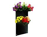 Vertikale Garten Pflanzen- Blumen Tasche Pflanzenwand Grow Bags mit 2 Taschen // Garten living wall Fassadenbegrünung //Wiederverwendbar//