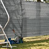 Videx-Garten-Sichtschutz Zaunblende, anthrazit, 180 x 500 cm