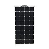 Vikocell 2pcs 100W 18V halb-flexibles monokristallines Solarpanel Solaraufladeeinheit für Haupthaus-RV-Pool-kampierende Auto-Boots-Kabinen-Zelte auf Verkauf