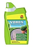 VOROX® Terrassen und Wege, Grünvernichter-Konzentrat, gegen Algen, Flechten und andere Grünbeläge auf Terrassen, Wegen und Plätzen,  500 ml