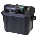 VT 146001 Filter-Set für Teichvolumen bis 3000 Liter, Mit Pumpe, Schlauch, UV-C Filter 5 Watt, Starter Filter-Set 3000