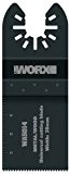 WA5014.3 Worx - Spiel 3 Sägeblätter Bi-Metall Worx universellen 35mm
