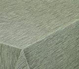 Wachstuchtischdecke rund oval eckig, Georginias Tischdecke abwischbar, Farbe und Größe wählbar (Oval 140 x 190 cm Antikgrün)