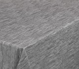 Wachstuchtischdecke rund oval eckig, Georginias Tischdecke abwischbar, Farbe und Größe wählbar (Oval 130 x 180 cm Grau)