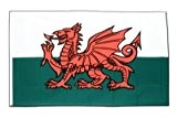 Wales Flagge, walisische Fahne 90 x 150 cm, MaxFlags®