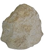Wasserkaskaden Dekorstein Steckerstein Fels, Beige/Braun, 45 x 40 x 38 cm/ 2-teilig